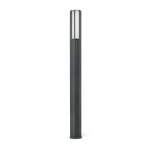 Faro bu - oh - lampadaire ext�rieur a 4 ampoules led gris fonc� ip65