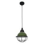 Faro claire - suspension de plafond a 1 ampoule verte, e27
