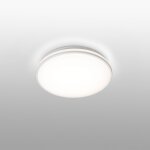 Faro foro - plafonnier led salle de bain blanc ip44