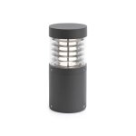 Faro giza - pidestal extrieur a led gris fonc clair ip54