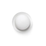 Faro may led blanc flush applique, plafonnier ip44