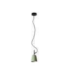 Faro studio plafonnier suspendu d�me 11 cm vert mat