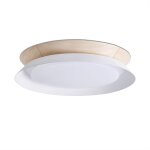 Faro tender - plafonnier led flush blanc 24w 3000k