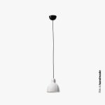 Faro venice suspension d�me blanche