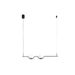 Faro le vita - suspension led noir 2x 6w 2700k