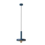 Faro whizz plafonnier suspendu d�me bleu