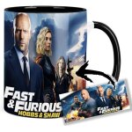 Fast & furious hobbs & shaw dwayne johnson jason statham idris elba vanessa kirby tasse en cramique ...