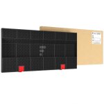 Fc08 - filtre  charbon compatible hotte de dietrich dhk307ap1