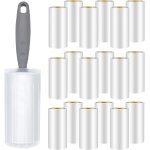 Fchhk - 18 rouleaux rouleau poils animaux, 1080 feuilles brosse collante, 1 poignées + 1 housse de protection, ... Fchhk - 18 rouleaux rouleau poils animaux, 1080 feuilles brosse collante, 1 poignées + 1 housse de protection, ...