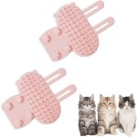Fchhk - lot de 2 brosses 2 en 1 autonettoyantes pour chat, artefact chatouillant pour animal domestique, ... Fchhk - lot de 2 brosses 2 en 1 autonettoyantes pour chat, artefact chatouillant pour animal domestique, ...