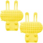 Fchhk - lot de 2 brosses de massage 2 en 1 en silicone pour chat - outil de toilettage sans bain - jouet ...