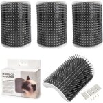 Fchhk - 4 pièces brosse d'angle de toilettage pour chat, peigne de massage de coin, outil d'auto massage, ... Fchhk - 4 pièces brosse d'angle de toilettage pour chat, peigne de massage de coin, outil d'auto massage, ...