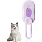 Fchhk - brosse a chat a vapeur, brosse a cheveux rechargeable pour enlever les poils d'animaux domestiques ...