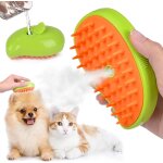 Fchhk - brosse chien chat a vapeur, brosse chat 3 en 1, brosse chat vapeur, brosse a chat rechargeable, ...