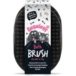 Fchhk - bugalugs brosse de bain pour chien et chat, a utiliser humide ou sec comme brosse de toilettage ...