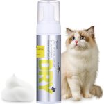 Fchhk - mousse shampooing sec sans rinage pour chiens et chats shampooing pour chien a peau sensible, ...
