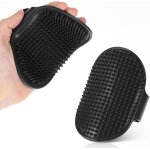Fchhk - oruola lot de 2 brosses de douche pour chien - avec poigne annulaire rglable - gant pour chiens ...