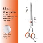 Fenice - ciseaux de toilettage professionnels pour chiens, kit de coiffure pour animaux de compagnie, ... Fenice - ciseaux de toilettage professionnels pour chiens, kit de coiffure pour animaux de compagnie, ...