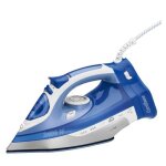 Fer � repasser semelle c�ramique avec ou sans fil 2400w clatronic db 3706 bleu
