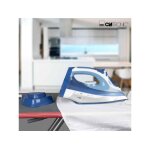 Fer à repasser semelle céramique avec ou sans fil 2400w clatronic db 3706 bleu Fer à repasser semelle céramique avec ou sans fil 2400w clatronic db 3706 bleu
