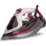 Fer � repasser vapeur 2800w semelle c�ramique blanc / rouge