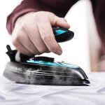 Fer a repasser de voyage de 0, 06l 1200w bleu noir