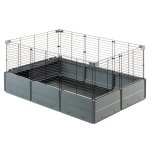 Ferplast cage pour cochons d'inde multipla open 107, 5x72x50 cm noir Ferplast cage pour cochons d'inde multipla open 107, 5x72x50 cm noir