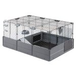 Ferplast cage a lapins multipla 107, 5x72x50 cm noir Ferplast cage a lapins multipla 107, 5x72x50 cm noir