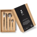 Ferro set de couverts argent poli service de table 6 personnes couverts de luxe 24 pièces cuillères, ... Ferro set de couverts argent poli service de table 6 personnes couverts de luxe 24 pièces cuillères, ...