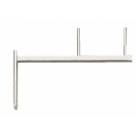 Ferrure � platine � visser pour tringles � rideaux - deux gonds similaire