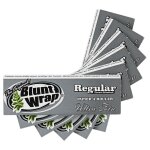 Feuilles blunt wrap silver regular x 10