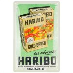 Few - plaque rtro, 20 x 30 cm, haribo ¿ packung . . . das schmeckt ¿ ide cadeau pour les gourmands, ...