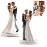 Figurine couple mariage dansant 19cm