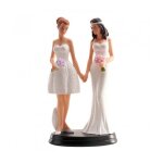 Figurine mariees couple lesbiennes 20cm