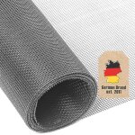 Filet anti - mouches intrilife en fibre de verre gris vendu au m�tre, largeur 120cm, maille 1, 2mm - ...