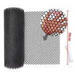 Filet de protection en plastique pe de 5m, equipement d'isolation pour elevage de volaille, clôture pour ... Filet de protection en plastique pe de 5m, equipement d'isolation pour elevage de volaille, clôture pour ...