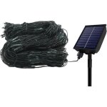 Filet rideau lumineux extérieur solaire 3 x 2m guirlande lumineuse avec 8 modes pour noël, halloween, ... Filet rideau lumineux extérieur solaire 3 x 2m guirlande lumineuse avec 8 modes pour noël, halloween, ...