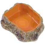 Filles d'alimentation en rsine pour animaux de compagnie, support alimentaire pour reptiles, terrarium, ...