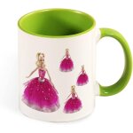 Fille poupee beaux grands yeux smiley jupe rouge couleur tasse a cafe, tasse en ceramique 330 ml, cadeau ... Fille poupee beaux grands yeux smiley jupe rouge couleur tasse a cafe, tasse en ceramique 330 ml, cadeau ...