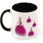 Fille poupee beaux grands yeux smiley jupe rouge couleur tasse a cafe, tasse en ceramique 330 ml, cadeau ... Fille poupee beaux grands yeux smiley jupe rouge couleur tasse a cafe, tasse en ceramique 330 ml, cadeau ...