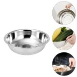 Filles de service alimentaire en acier inoxydable pour enfants, ustensiles de soupe, bols de cuisine ...