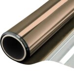 Film fen�tre miroir sans tain cheighy 44, 5x400cm, auto - adh�sif, isolation thermique, anti - uv 90%, ...