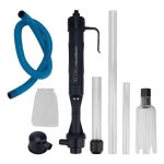 Filtre d'aspiration de tuyau d'aquarium de poisson, filtres a vide, outils dissolvant de dchets, nettoyeur ...