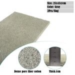 Filtre bio - eponge pour aquarium, 2 pices / lot, sans colle, en coton biochimique, accessoires de filtration ...