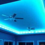 Filtre - gaine - g�latine - bleu - 120 cm x 4, 5 cm