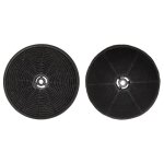 Filtre charbon par 2 cr750 pour hotte airlux, glem