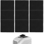 Filtre a charbon actif pour sable de chat, 9 pcs filtres de rechange pour chat, filtres a odeur de carbone ...