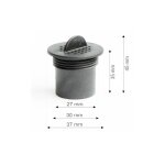 Filtre  charbon - cave  vin (0070203122 haier)