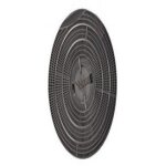 Filtre charbon rond type 34 255mm 290g ( l'unit) (46573 - 2572) hotte (481281718531 {marques appareils}[)] ...