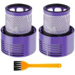 Filtres hepa pour aspirateur dyson v10 / sv12, pack de 2